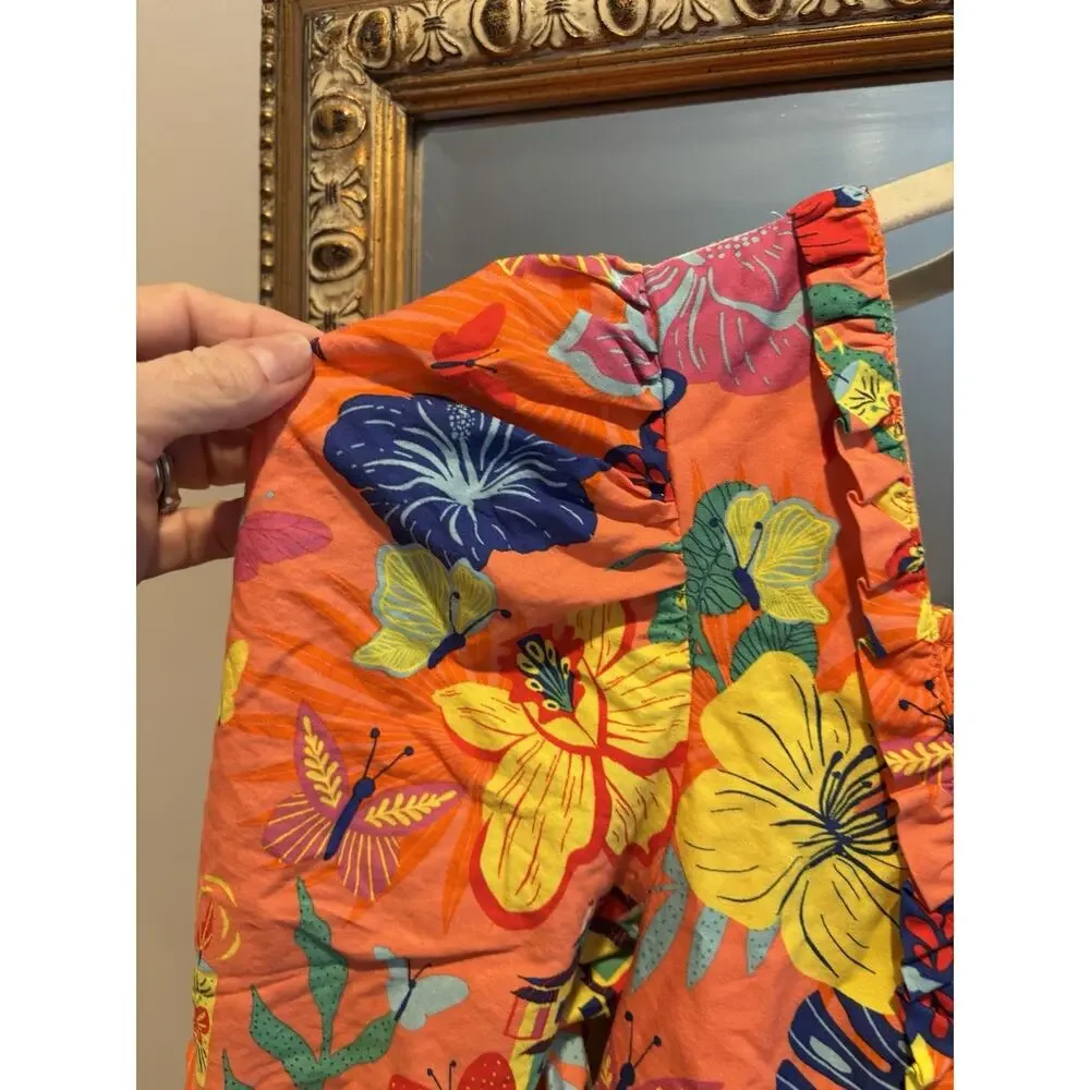 Disney Enchanted Smocked, Tiered Dress, L - Picture 4 of 11